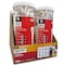 Gardner Bender Cable Tie Assortment, 4 in, 6 in, 8 in L, Natural, Nylon 6/6, 45 lb Strength 50098N - alternate 4
